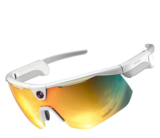 BleeqUp Ranger AI Sports Camera Glasses - Białe - 1526268 - zdjęcie 3